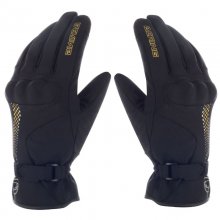 Γάντια μηχανής γυναικεία Bering Carmen Μαύρο/ Χρυσό